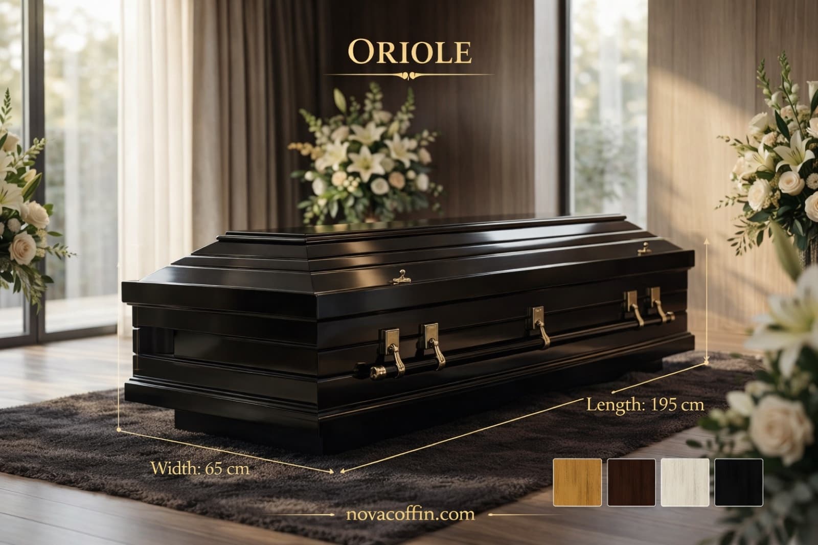 Oriole coffin — Premium line