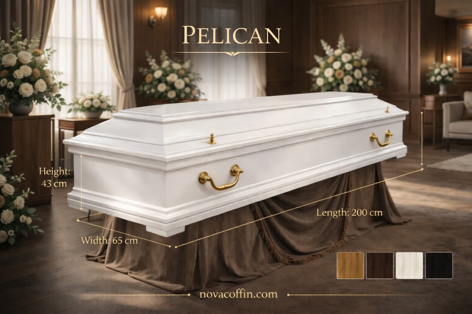 Pelican coffin — Premium line